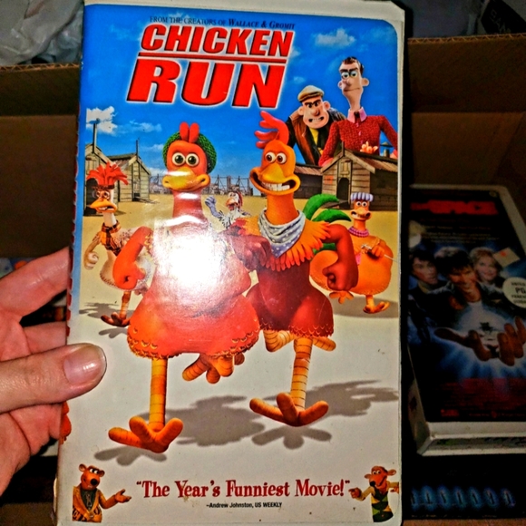 Dreamworks Media Chicken Run Vhs Movie Poshmark